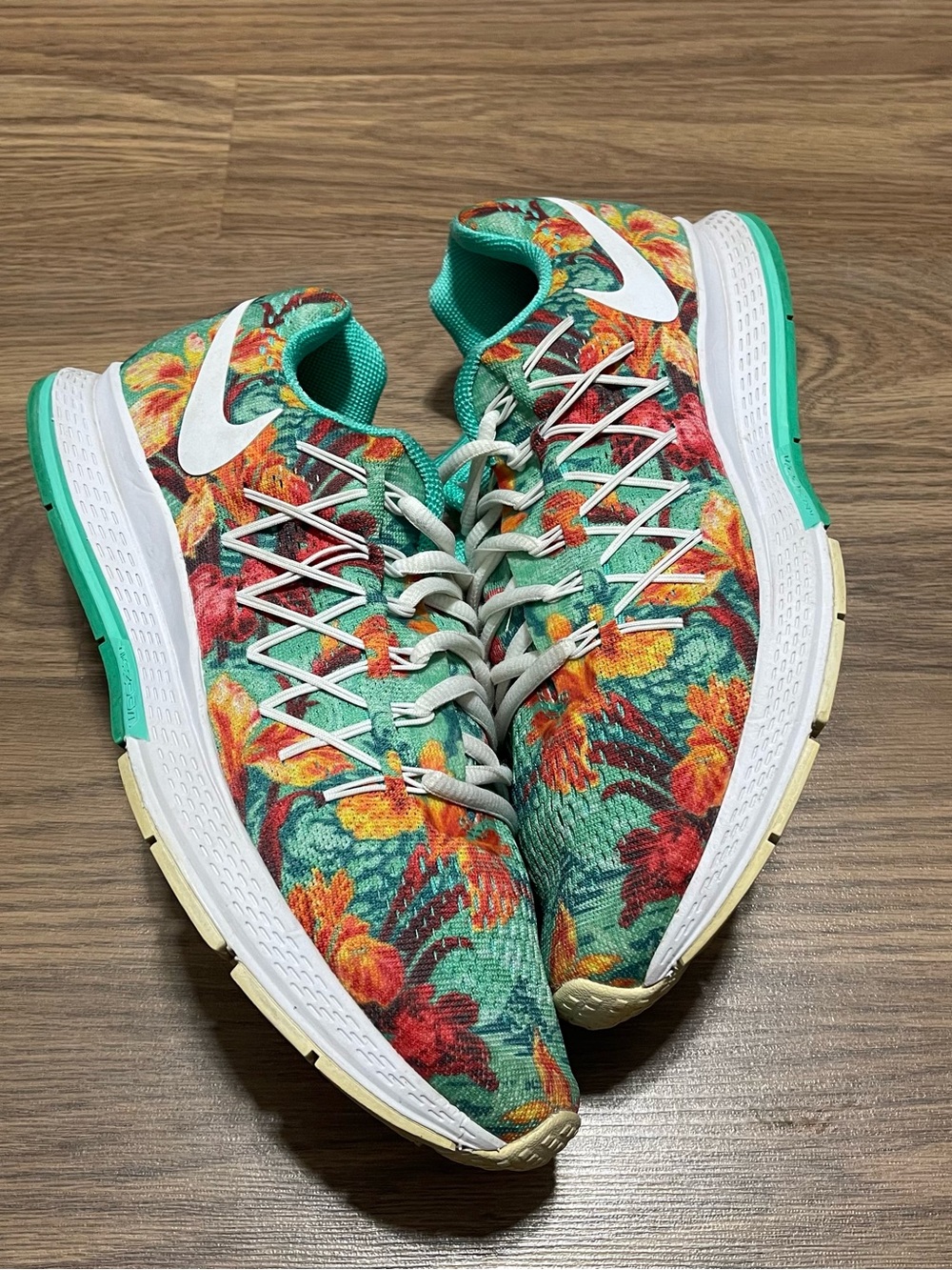 Nike Air Zoom Pegasus 32 Photosynthesis WOMENS 11 green blue Floral 818022-992